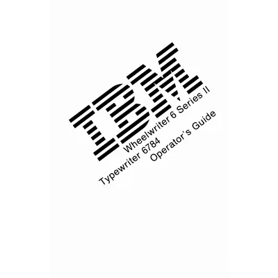 Ibm Wheelwriter6(6784)
