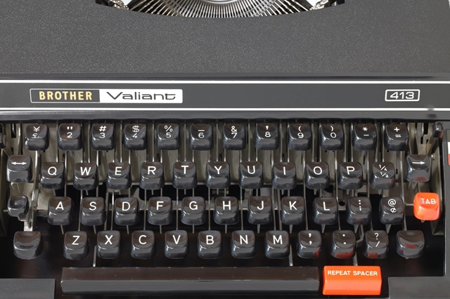 一般的な英文配列のキーボード