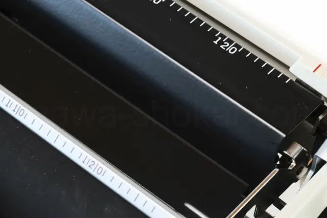 PICAピッチで127文字タイプできます。