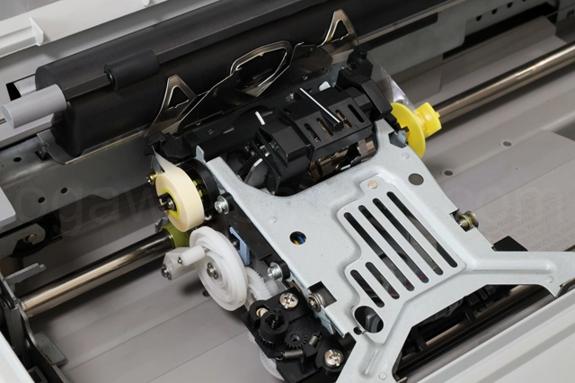 brother EX-530 電子式タイプライター オーバーホール済の内部