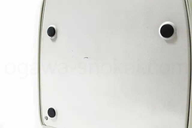 背面の塗装落ちと錆