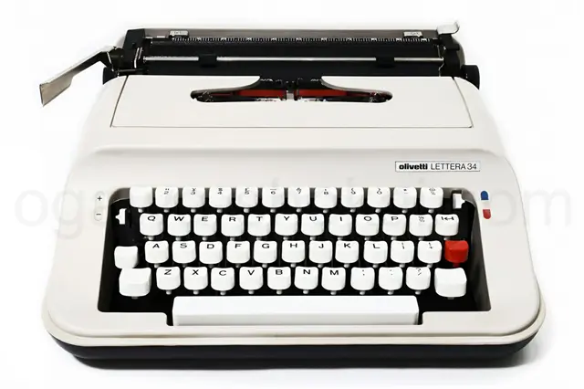 olivetti Lettera 34 中古タイプライター