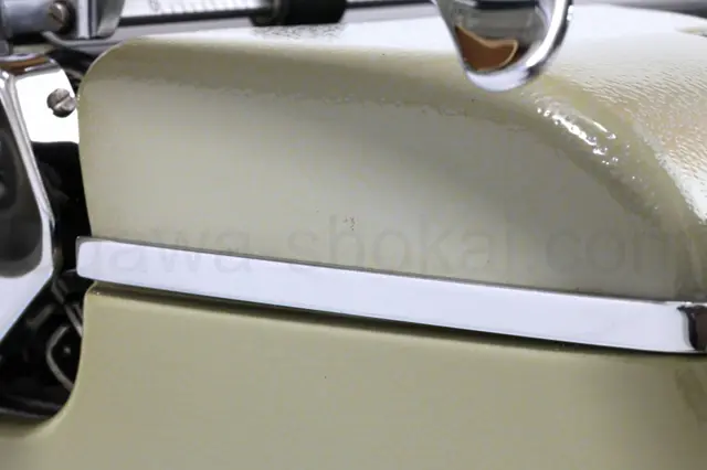 左サイドに小さく塗装落ちがあります